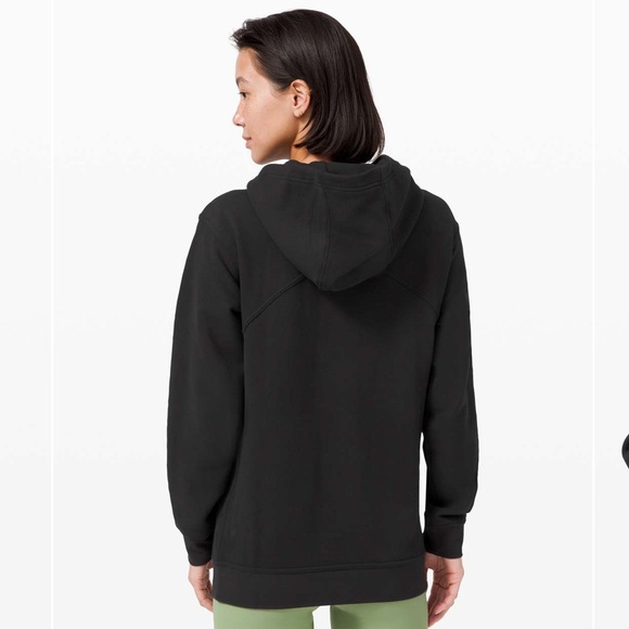 Lululemon All Yours Hoodie *Fleece Black size 4 - Picture 3 of 14